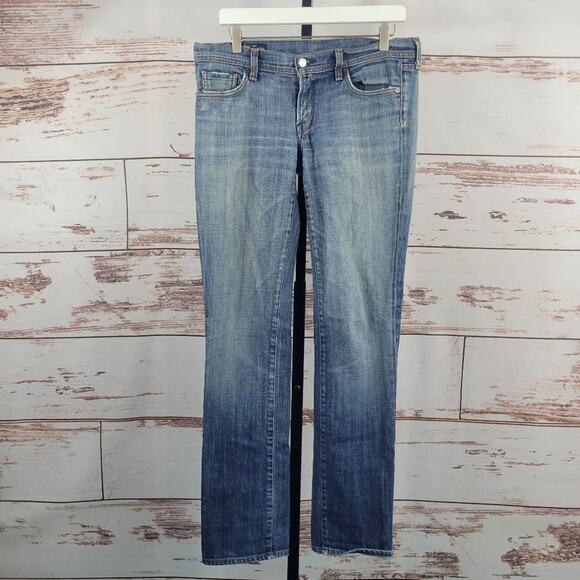 Citizens of Humanity COH Wimbleton Ava Straight Leg Jean blue Size 30 - Picture 1 of 8